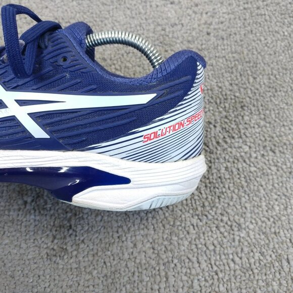 ASICS Solution Speed FlyteFoam 2 Womens Size 6.5 Tennis Shoes Blue Low Top - Picture 5 of 11
